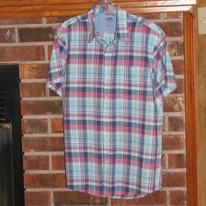 Plaid Izod Saltwater Relaxed Fit Shirt
